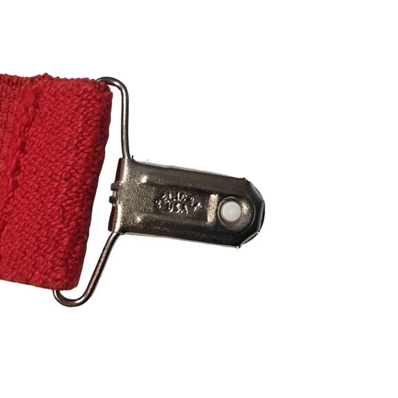 Pelican Solid Red  Suspenders - Picture 2 of 3